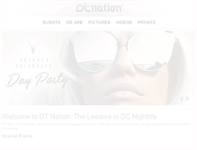 Tablet Screenshot of dtnation.com